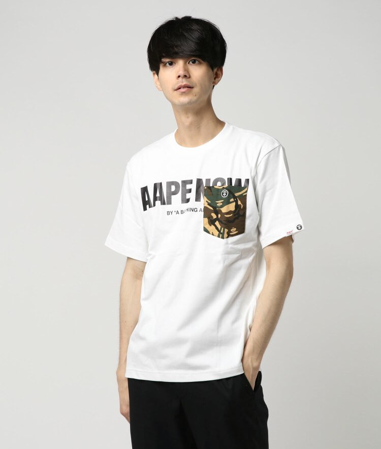 베이프(B.A.P.E) AAPE BEATS FANCY TEE