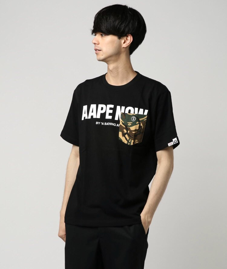 베이프(B.A.P.E) AAPE BEATS FANCY TEE