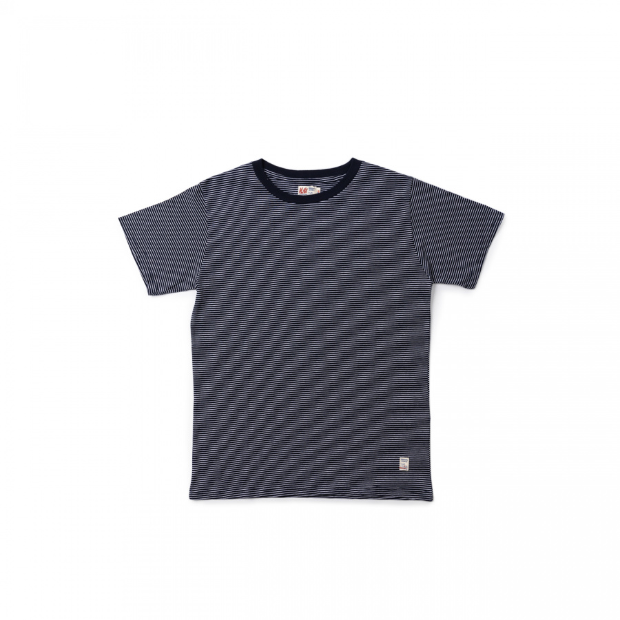 엠니(M.Nii) 베이직 스트라이프 티 / 네이비