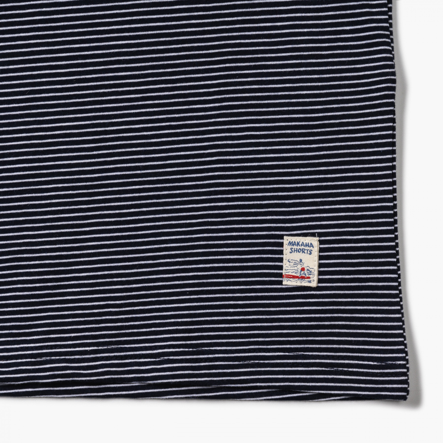 엠니(M.Nii) 베이직 스트라이프 티 / 네이비