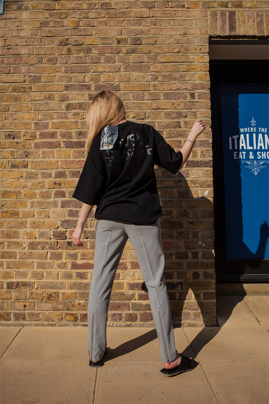 노블클로즈(NOVELCLOTHES) 생텍쥐페리 티셔츠(블랙)