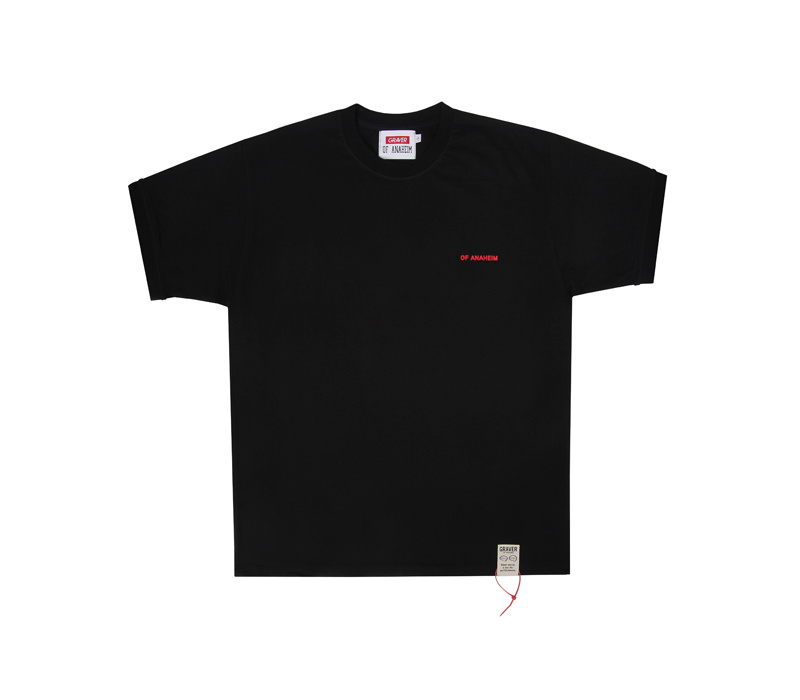 그레이버(GRAVER) [남녀공용]블랙라벨 블랙 스네이크 티셔츠_블랙