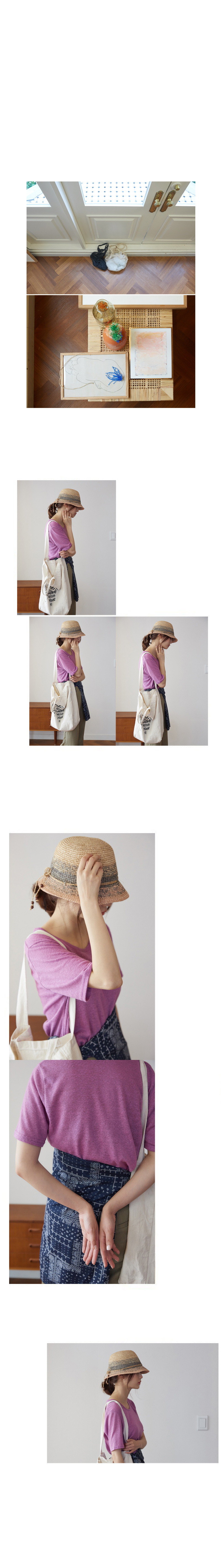 클라비스(CLOVIS) 콤피 스쿱넥 린넨 탑 ( 3 color ) CVHW83705S