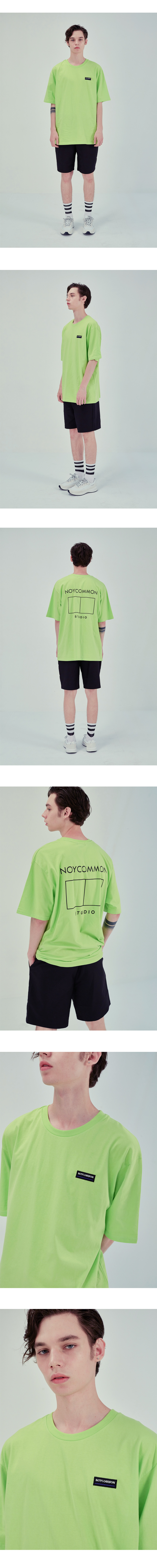 노이커먼(NOYCOMMON) SQUARE TEE WH