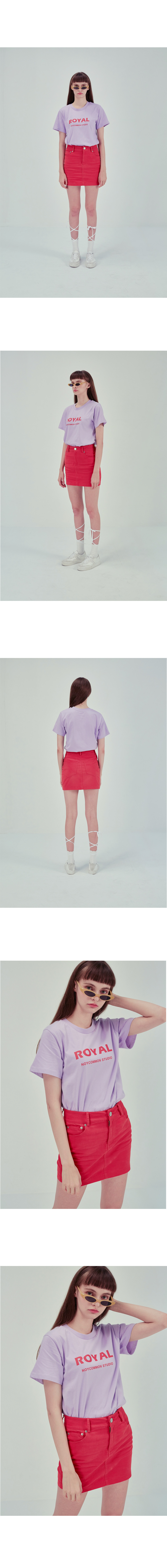 노이커먼(NOYCOMMON) ROYAL BASIC TEE PU