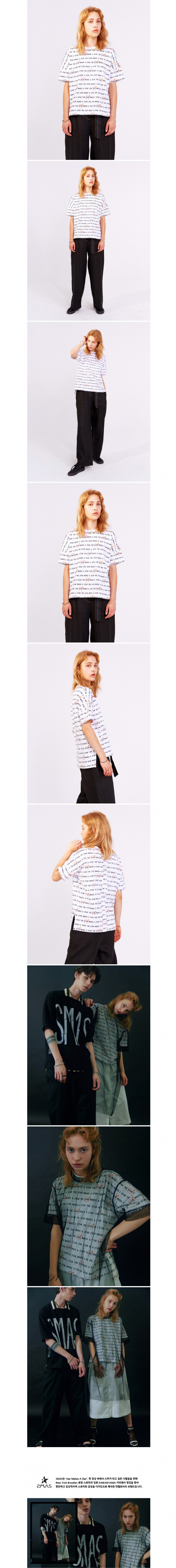 스마스(SMAS) ALL OVER P.R.INT TEE / 1441S0000