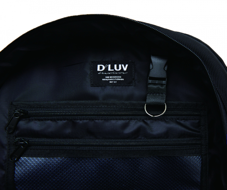 딜럽(D'LUV) 유닛백 (블랙)