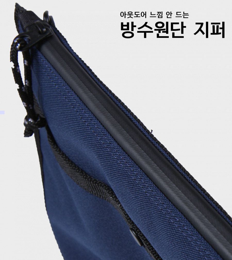 이스트인디고(EASTINDIGO) 플랫 사코슈백 네이비