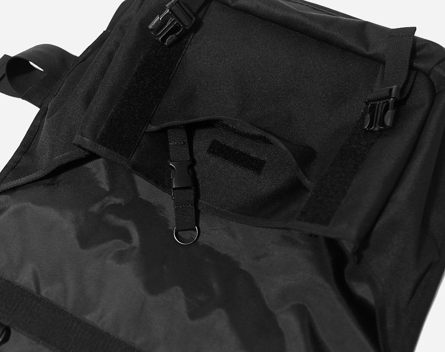 커버낫(COVERNAT) CORDURA MESSENGER BAG BLACK