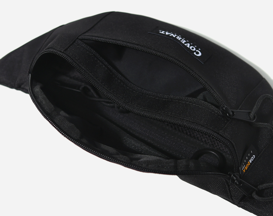 커버낫(COVERNAT) CORDURA FANNY PACK BLACK