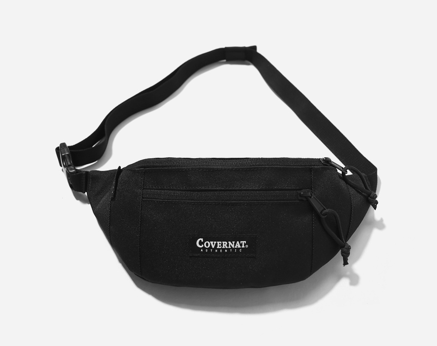 커버낫(COVERNAT) CORDURA FANNY PACK BLACK