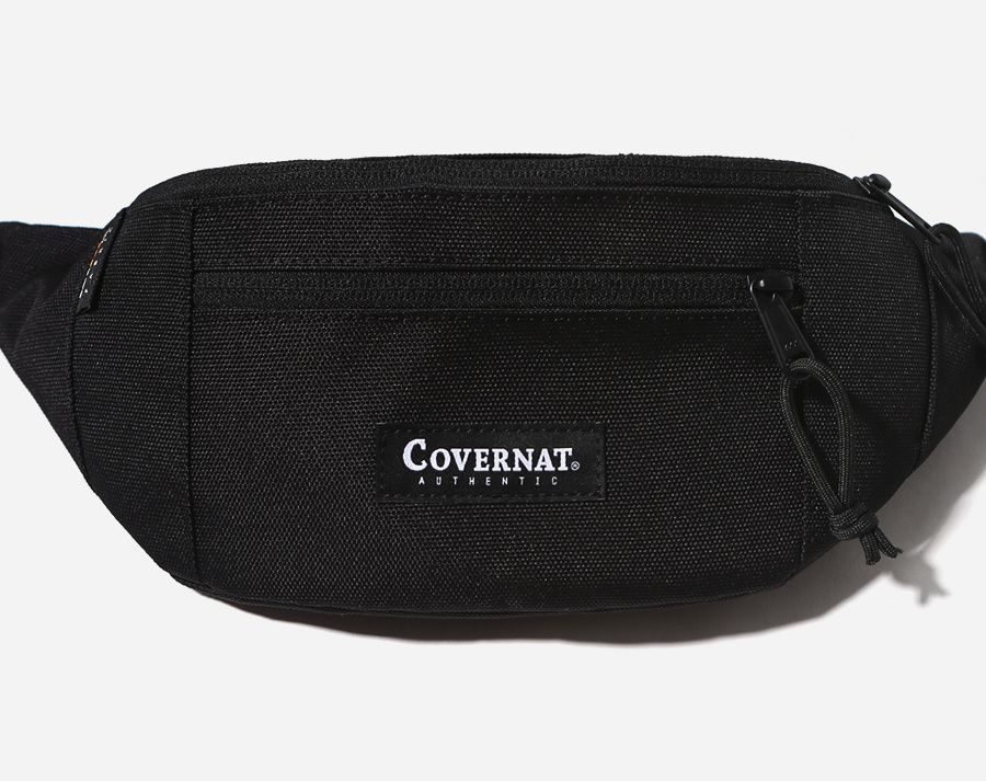 커버낫(COVERNAT) CORDURA FANNY PACK BLACK