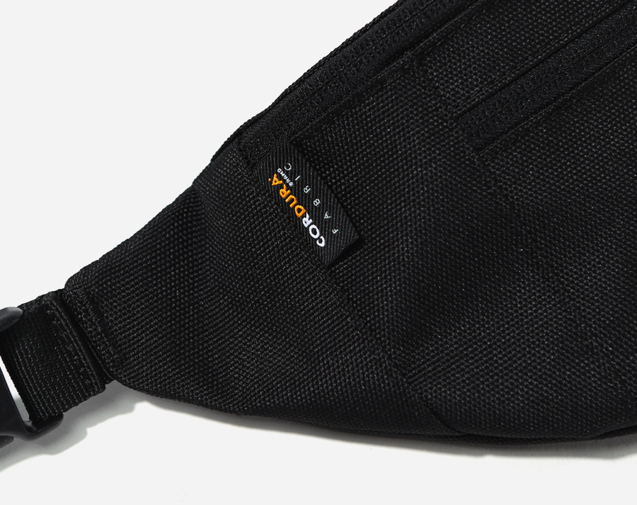 커버낫(COVERNAT) CORDURA FANNY PACK BLACK