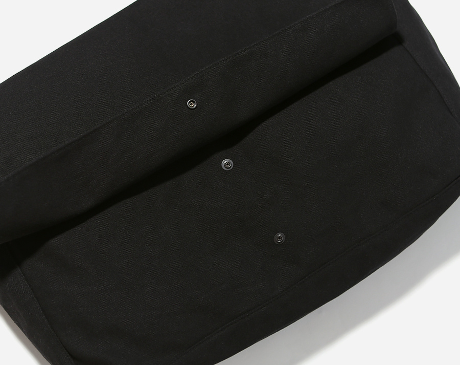 커버낫(COVERNAT) AUTHENTIC LOGO MAIL BAG BLACK