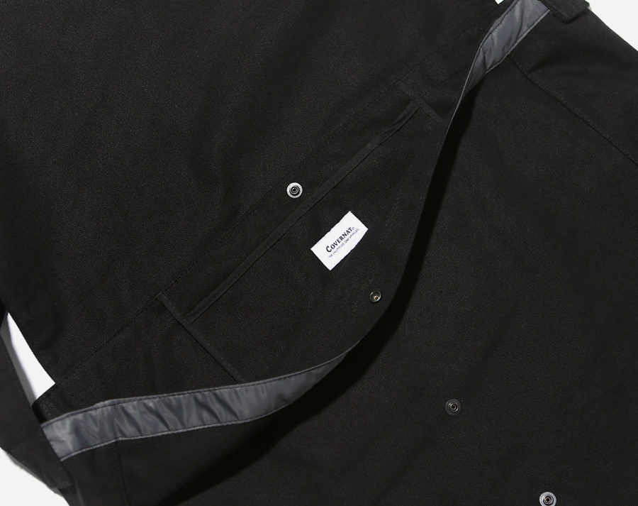커버낫(COVERNAT) AUTHENTIC LOGO MAIL BAG BLACK