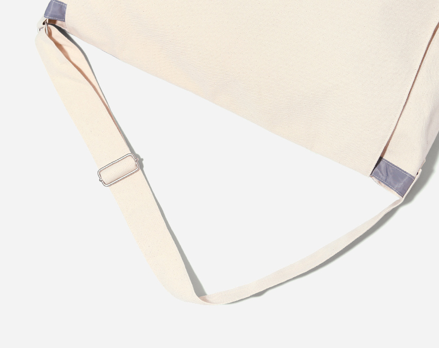 커버낫(COVERNAT) AUTHENTIC LOGO MAIL BAG IVORY