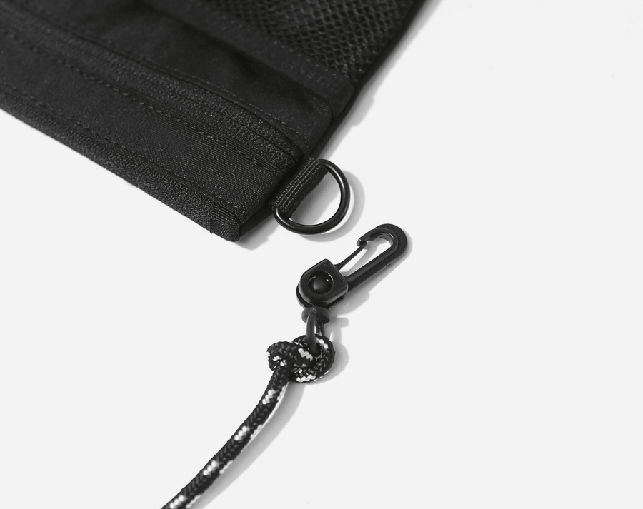 커버낫(COVERNAT) CORDURA SACOCHE BAG BLACK