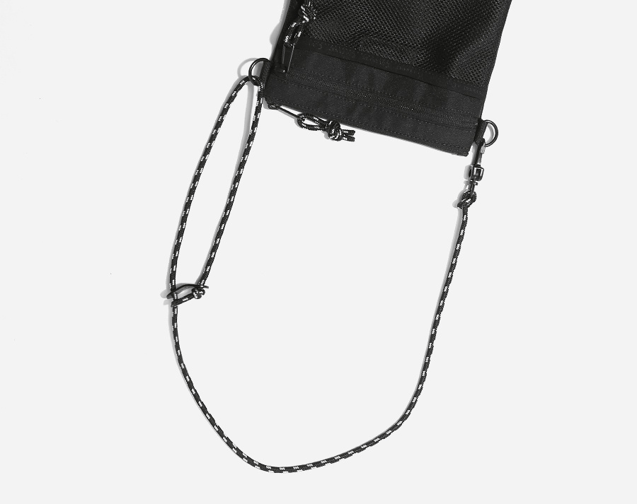 커버낫(COVERNAT) CORDURA SACOCHE BAG BLACK