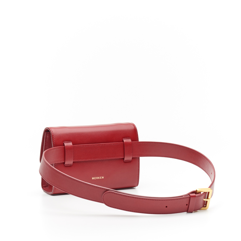 메르켄(MERKEN) Belt Bag - Red