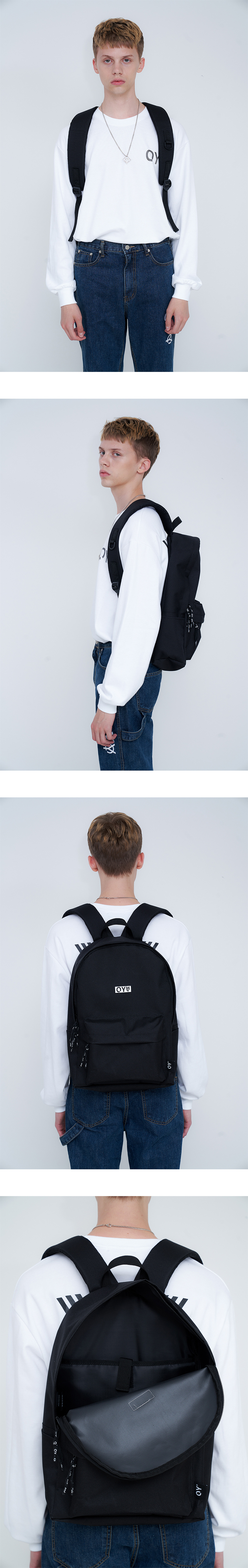 오와이(OY) BASIC BACKPACK - BK