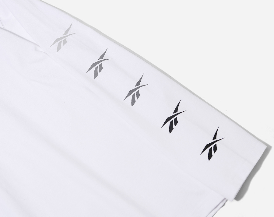 리복(REEBOK) [리복X커버낫][DX7132] 롱 슬리브 티셔츠 - 화이트