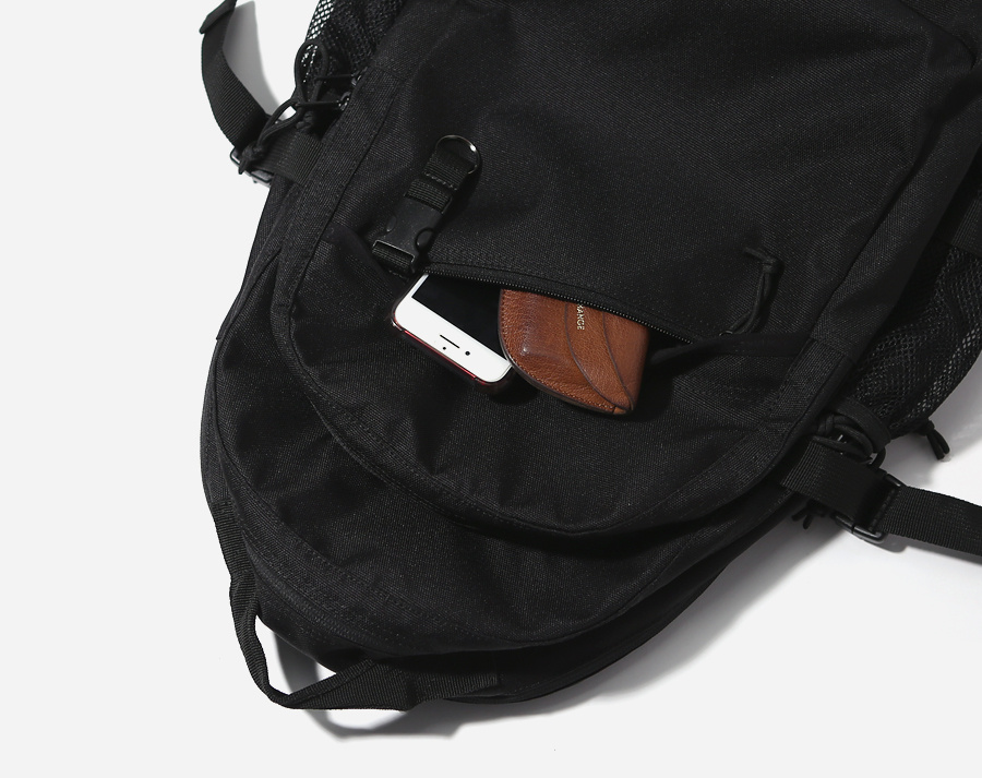 커버낫(COVERNAT) CORDURA RUCK SACK BLACK