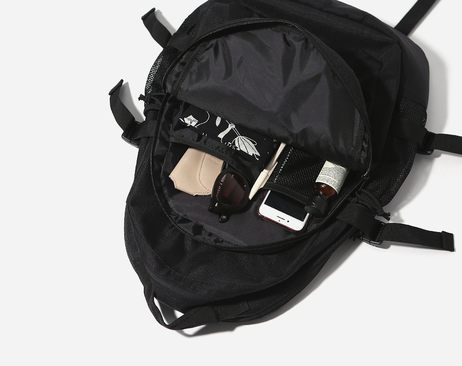 커버낫(COVERNAT) CORDURA RUCK SACK BLACK