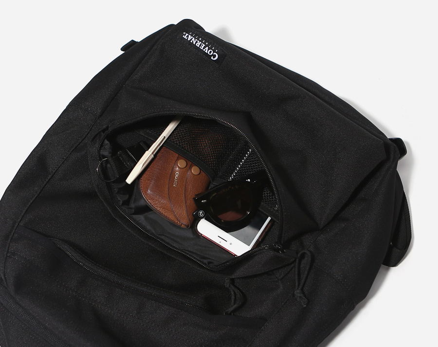 커버낫(COVERNAT) CORDURA DAY PACK BLACK