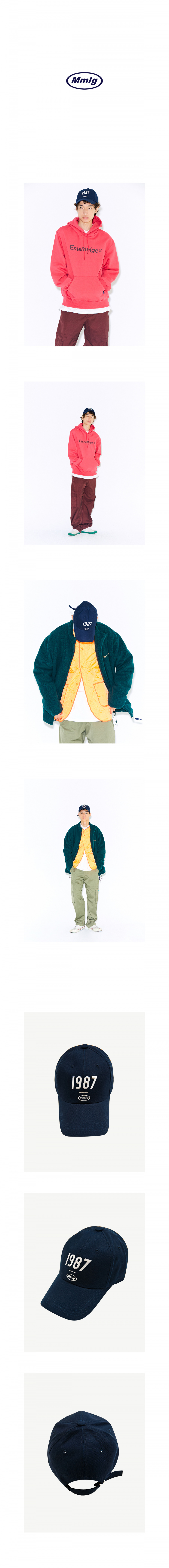 팔칠엠엠서울(87MM_SEOUL) [Mmlg] 1987MMLG BALLCAP (NAVY)