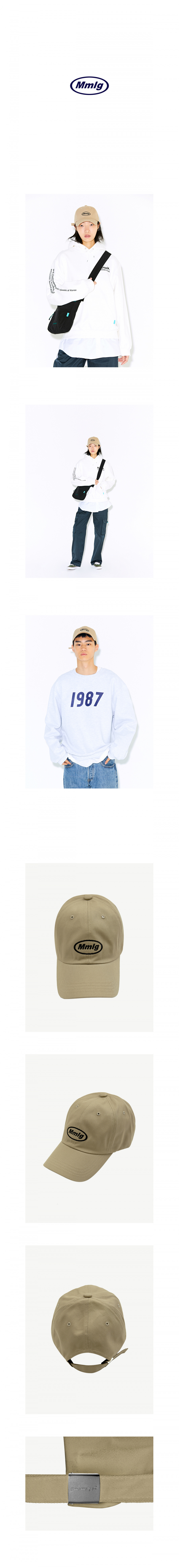 팔칠엠엠서울(87MM_SEOUL) [Mmlg] MMLG BALLCAP (BEIGE)