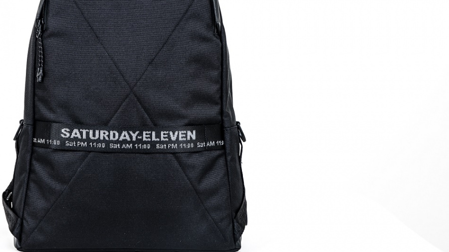 세러데이일레븐(SATURDAY ELEVEN) 리프라퍼 백팩 블랙