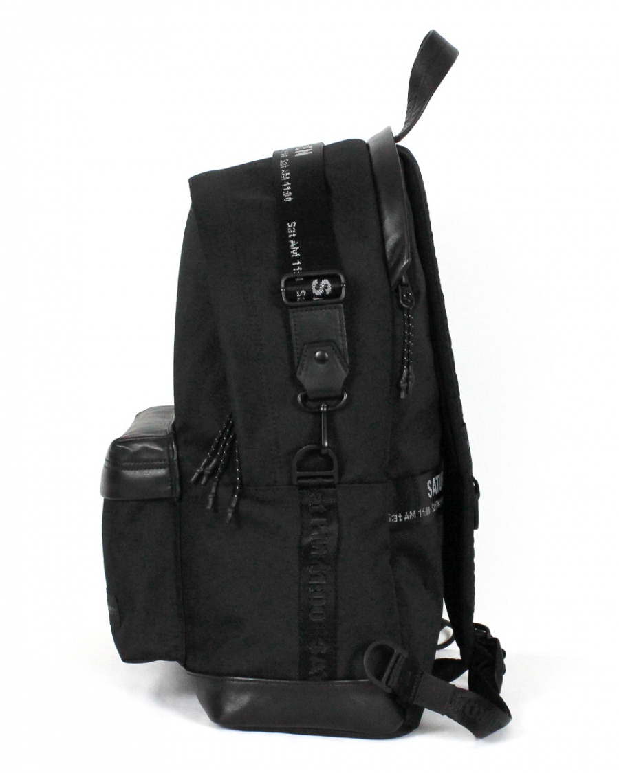 세러데이일레븐(SATURDAY ELEVEN) 리프라퍼 백팩 블랙/화이트