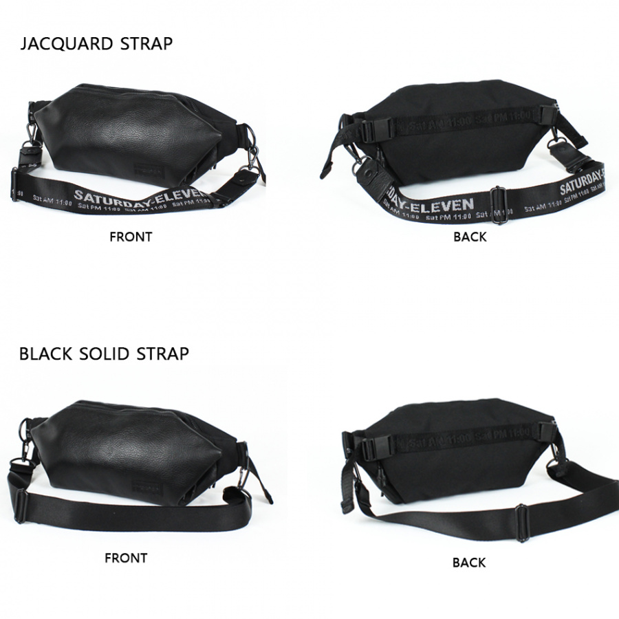 세러데이일레븐(SATURDAY ELEVEN) 리스윙 슬링백 블랙