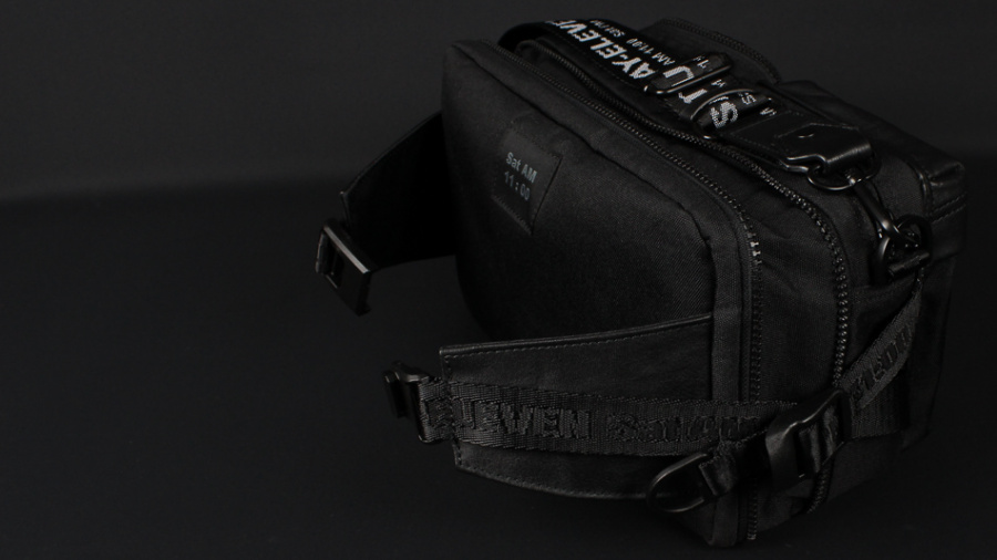 세러데이일레븐(SATURDAY ELEVEN) 리엑스크로스 슬링백 블랙