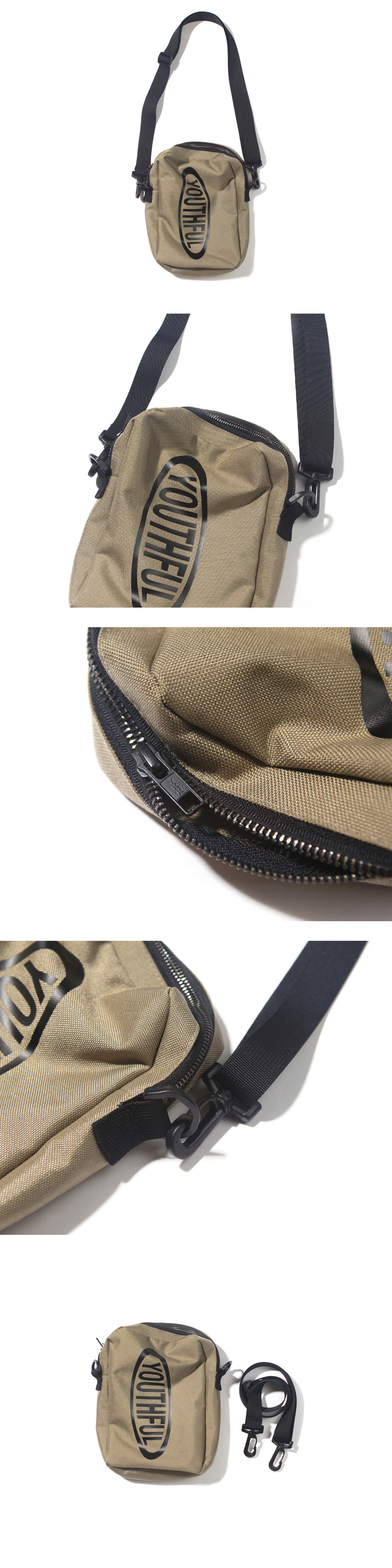 벗딥(BUTDEEP) 오발 사이드백-베이지