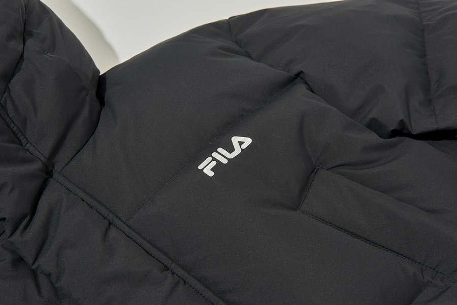 휠라(FILA) 3D 롱다운 점퍼 (FE2DJA6104XBLK)