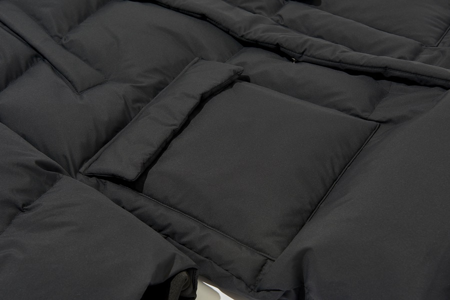 휠라(FILA) 3D 롱다운 점퍼 (FE2DJA6104XBLK)