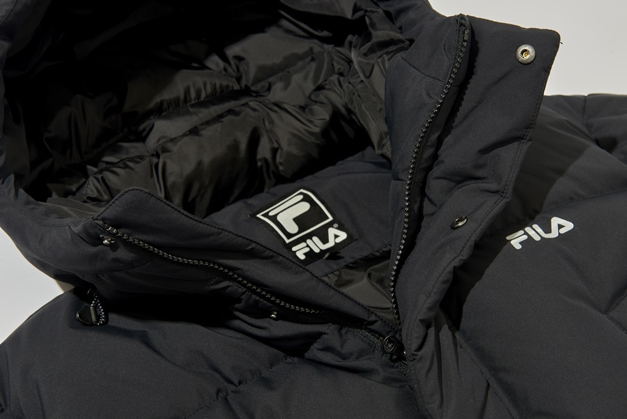 휠라(FILA) 3D 롱다운 점퍼 (FE2DJA6104XBLK)