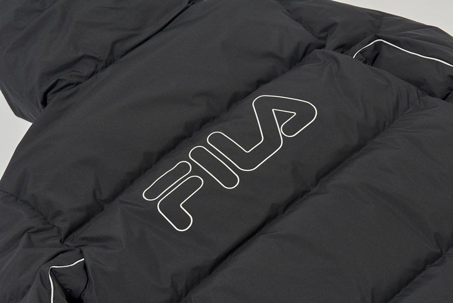 휠라(FILA) 3D 롱다운 점퍼 (FE2DJA6104XBLK)