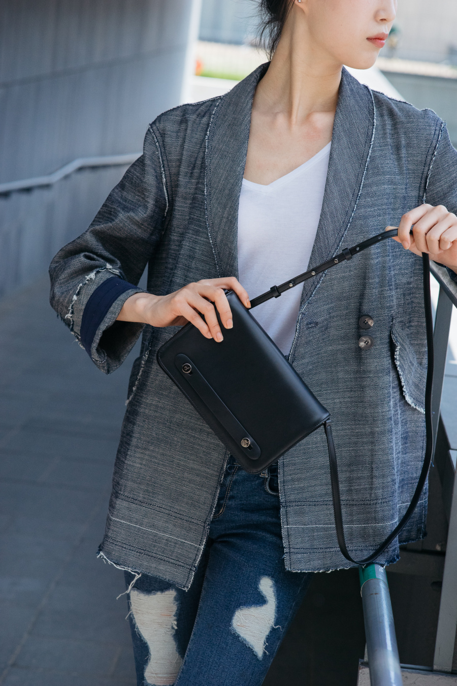 메이크 디(MAKE D) HYD 여자 미니 클러치앤 크로스 백