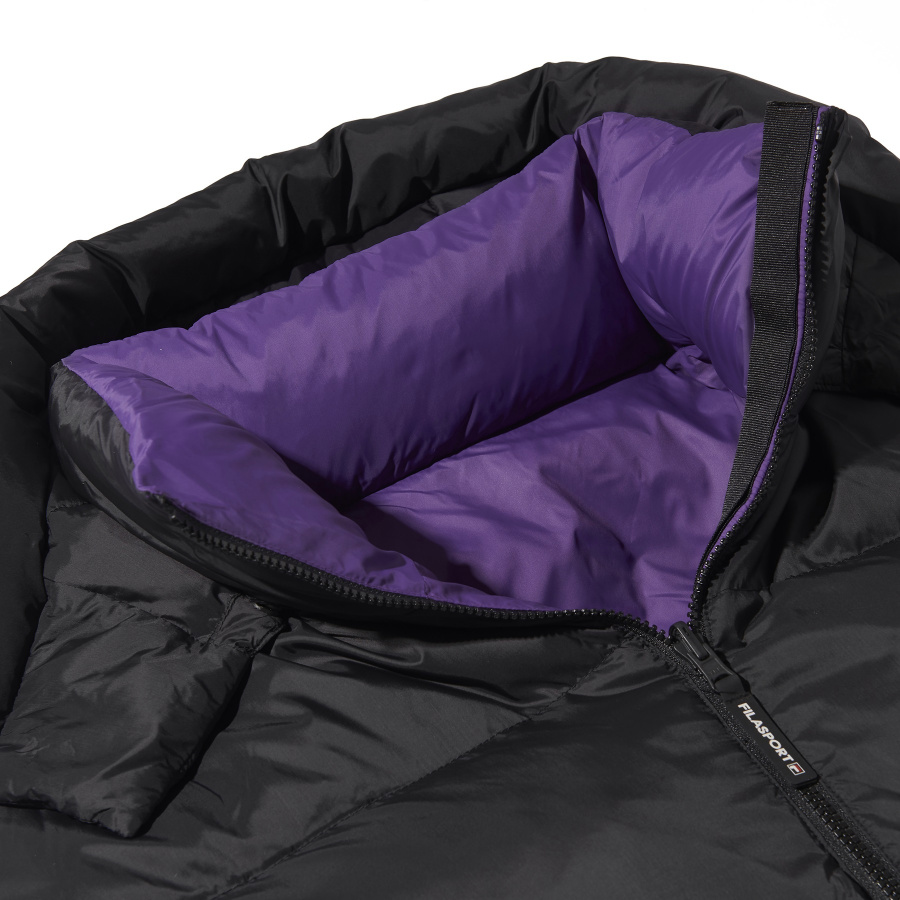 휠라(FILA) 리버시블 숏다운 점퍼 (FE2DJA6101XBLK)