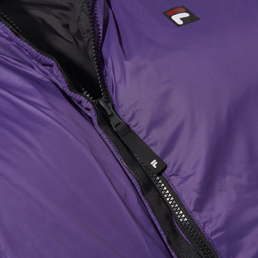 휠라(FILA) 리버시블 숏다운 점퍼 (FE2DJA6101XBLK)