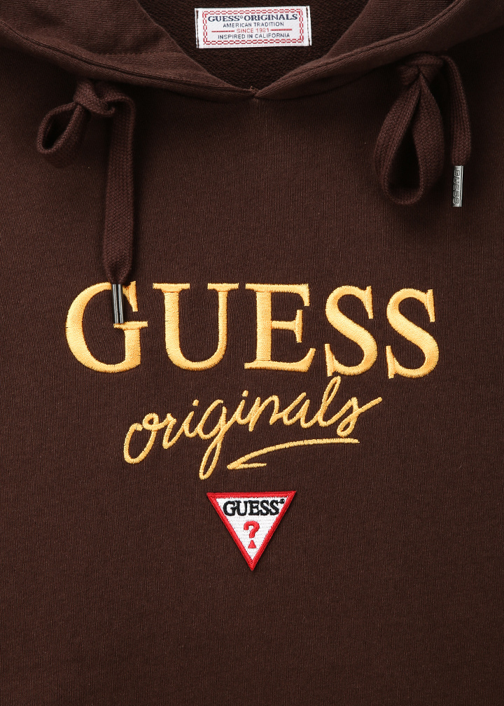 게스(GUESS) [ORIGINALS] GUESS originals 로고 후디