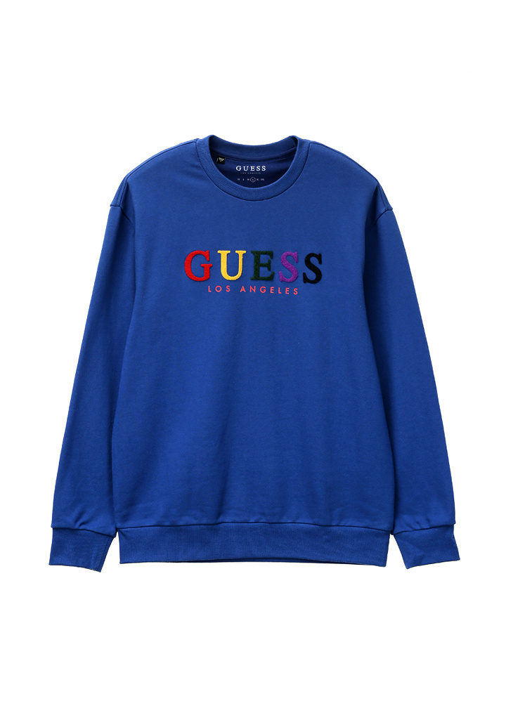 게스(GUESS) 남성 벨크로 GUESS 로고 M2M