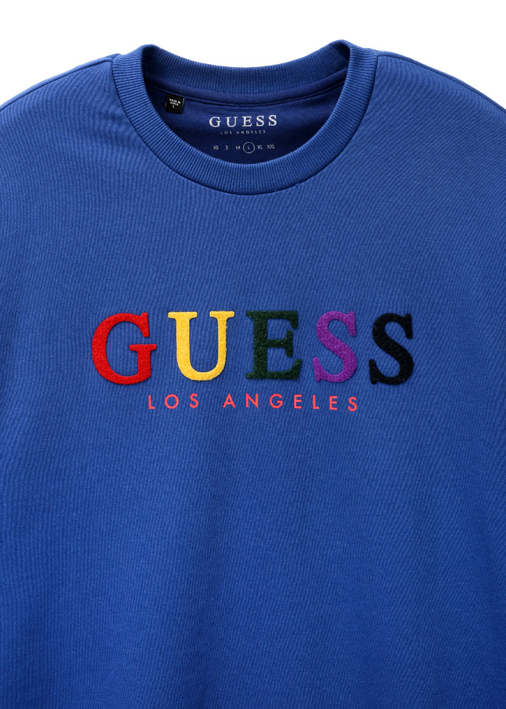 게스(GUESS) 남성 벨크로 GUESS 로고 M2M