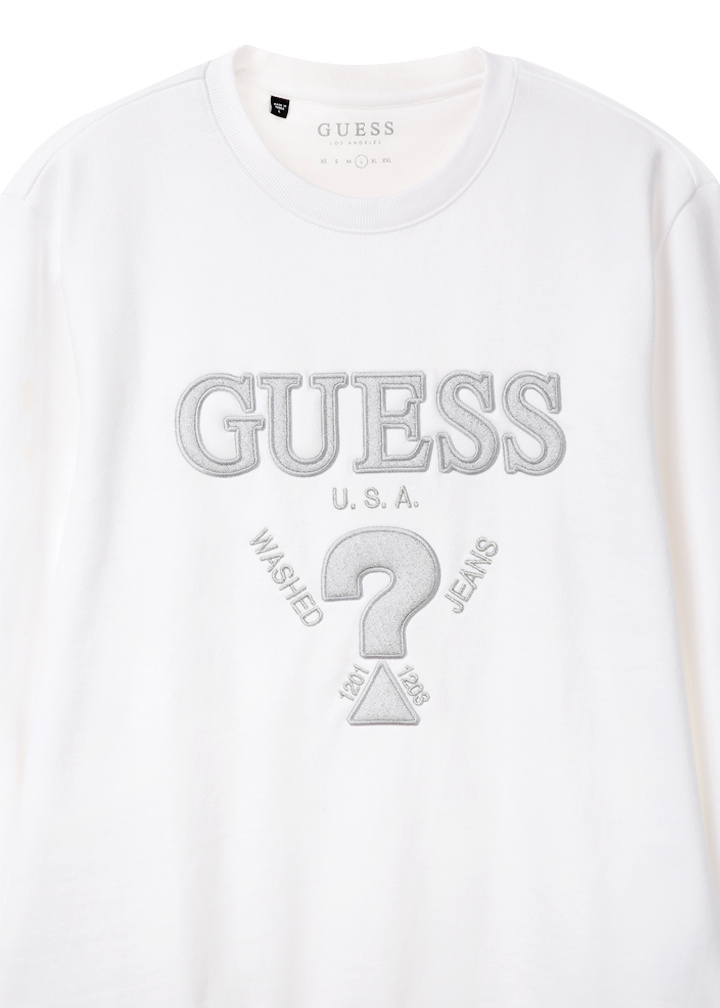 게스(GUESS) 남성 무테로고 자수 M2M