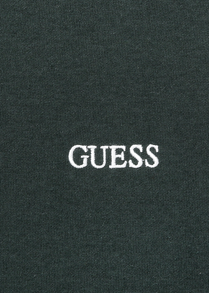 게스(GUESS) 남녀공용 기획 GUESS자수 특양면 긴팔티셔츠
