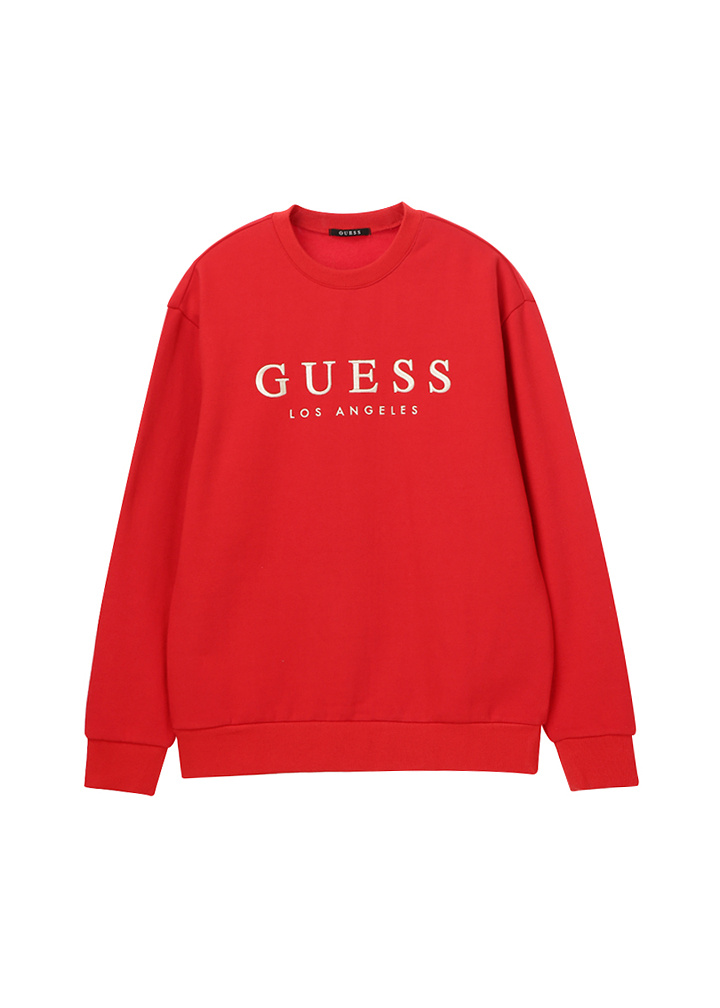 게스(GUESS) 남성 기획 GUESS LOS ANGELES 자수 기모 M2M