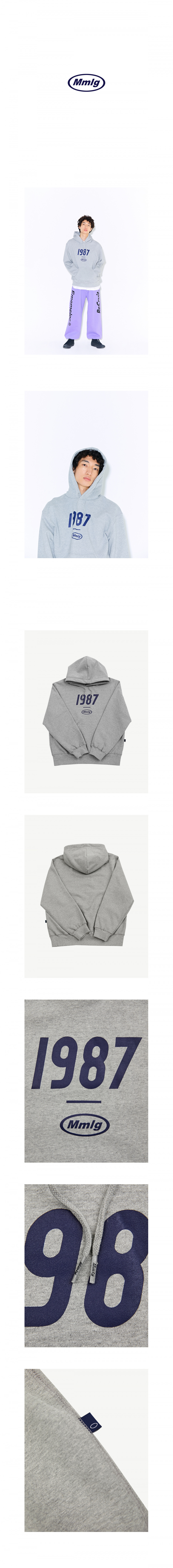 팔칠엠엠서울(87MM_SEOUL) [Mmlg] 1987MMLG HOOD (GREY)