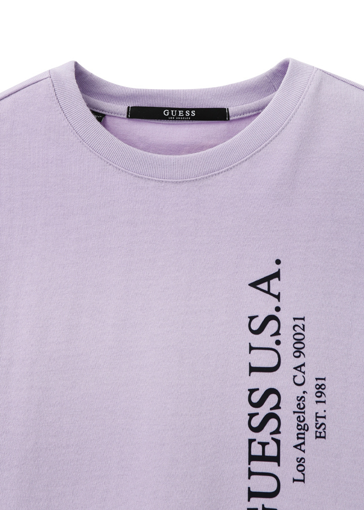 게스(GUESS) 여성 사이드로고 긴팔